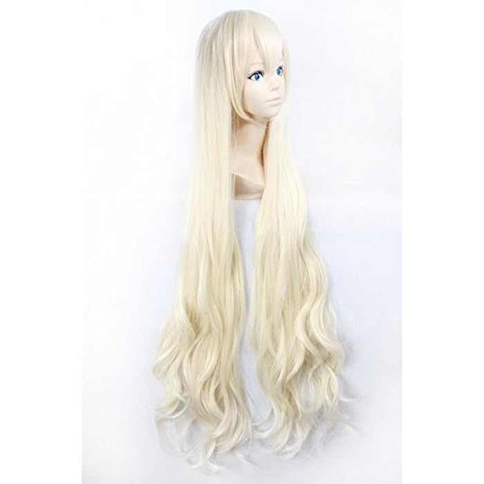 DILLARDS Long Curly Cosplay Wig - Blond, 338A - Image 5